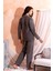 Kadın Kışlık Welsoft Peluş Polar Düğmeli Pijama Takımı 7
