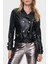 Olivia Slim Fit Gömlek Yaka Deri Ceket W3BL93K8S30 Bayan Ceket W3BL93 K8S30 Jtmu 1