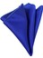 Lacivert Royal Blue Sade Saten Yaka Mendili 1