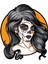 Gotic Girl Gotik Kız Sticker Araba Oto Motosiklet Sticker 00159 1