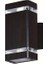 Dış Mekan Için Suya Dayanıklı Minimalist Modern LED Duvar Lambası Siyah (Yurt Dışından) 1