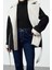 Kadın Moda Şık Bol Ceket Yaka Midi Düz Astarsız Oversize Kuşaklı Peluş Detaylı Süet Mont 2