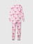 Kız Çocuk Pembe Gap × Barbie™ Desenli Organik Pamuk Pijama Takımı 3