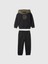Erkek Bebek Siyah Gap Logo Vintage Soft Sweatshirt Set 1