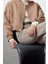 Kadın Moda Şık Bol Hakim Yaka Crop Düz Astarlı Oversize Crop Ince Bomber Mont 2