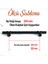 Siyah Metal Mobilya Kulp 320 mm - 32 cm Mutfak Çekmece Dolabı Kulbu Siyah 3