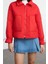 Kadın Moda Şık Oversize Dik Yaka Standart Düz Astarlı Oversize Su Itici Kapitone Şişme Mont 1