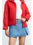 Kadın Moda Şık Oversize Dik Yaka Standart Düz Astarlı Oversize Su Itici Kapitone Şişme Mont 3
