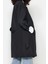 Kadın Moda Şık Oversize Ceket Yaka Midi Düz Astarlı Oversize Kuşaklı Su Itici Uzun Trençkot 3
