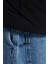 Tasarım Düz Astarlı Yaka Standart Bol Dik Unisex Oversize Fit Dik Yaka Şişme Kışlık Mont 5