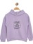 Kız Çocuk Love At Fırst Baskılı Kapşonlu Sweatshirt 1