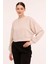 W-Bethany C Neck Swt 4pr Bej Kadın Sweatshirt 1