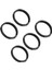 5pcs Mtb Alt Braket Conta Bisiklet Yıkayıcı Alüminyum Aracı 24MM T3MM (Yurt Dışından) 5