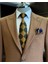 Italyan Stil Slim Fit Sivri Yaka Erkek Ceket Camel T13210 2