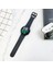 Samsung Galaxy Watch 5 Seri 40 mm 44MM Pro 45 mm Uyumlu Kavis Tasarımlı 3lü Set Silikon Kordon 4