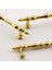 Mobilya Mutfak Dolabı Çekmece Dolap Kulpları Kapak Kulbu Gold 96 mm Metal Kulp 5