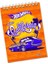 Bloknot Mini Hot Wheels Spr Karton Kapak A7 40 Yaprak 1