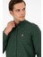 Erkek Koyu Yeşil Gömlek Basic 50293980-VR079 2
