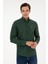 Erkek Koyu Yeşil Gömlek Basic 50293980-VR079 3