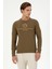 Erkek Haki Sweatshirt 50293424-VR027 1