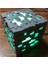 Minecraft Maden Rgb LED Lamba Şarjlı Bluetooth Bağlantı 4