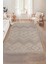 Bukleli Modern Iskandinav Gri Krem Makine Halısı Yolluk Antre Mutfak Salon Oturma Odası Koridor Sisal 1