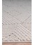 Bukleli Modern Iskandinav Gri Krem Makine Halısı Yolluk Antre Mutfak Salon Oturma Odası Koridor Sisal 4