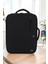 Siyah USB Aparatlı Fonksiyonel 15,6 Inç Laptop Sırt Çantası 1