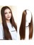 Kahverengi Özel Yapım Yarım Peruk Kahve Hayalet Peruk 1