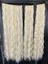 Platin Sarı Afro Dalgalı Uzun Yarım Ay Saç - 3 Parça Çıt Çıt 80CM. 270 Gr. Vıp Serı 2