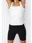 Moda Kare Yaka Örme Fit Düz Desen Sportswear Regular Askılı Kol Bluz 3