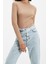 Moda Dik Yaka Örme Slim Düz Desen Casual Günlük Regular Uzun Kol Bluz 3