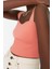Moda Kare Yaka Triko Slim Düz Desen Casual Günlük Crop Askılı Kol Bluz 2