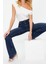 Moda Kayık Yaka Örme Slim Geometrik Desen Casual Günlük Regular Kısa Kol Bluz 4