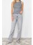 Moda Bisiklet Yaka Triko Regular Düz Desen Casual Günlük Regular Kolsuz Bluz 3