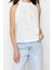 Moda Boyundan Bağlamalı Dokuma Regular Çiçekli Desen Casual Günlük Regular Kolsuz Bluz 1