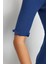 Moda Bisiklet Yaka Örme Slim Düz Desen Casual Günlük Regular Kısa Kol Bluz 5