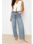 Moda V Yaka Triko Slim Düz Desen Casual Günlük Crop Kolsuz Bluz 3