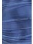 Moda Halter Yaka Örme Slim Degrade Desen Casual Günlük Crop Kolsuz Bluz 5