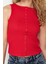 Moda Kayık Yaka Örme Slim Düz Desen Casual Günlük Regular Kolsuz Bluz 4