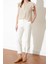 Moda V Yaka Dokuma Regular Düz Desen Casual Günlük Regular Kolsuz Bluz 4