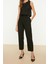 Moda Bisiklet Yaka Dokuma Regular Düz Desen Casual Günlük Crop Kolsuz Bluz 4