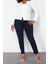 Moda Büyük Beden V Yaka Dokuma Fit Düz Desen Casual Günlük Regular Uzun Kol Bluz 3