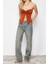 Moda Straplez Örme Slim Düz Desen Casual Günlük Crop Kolsuz Bluz 5