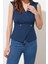 Moda Kruvaze Dokuma Fit Düz Desen Casual Günlük Regular Kolsuz Bluz 4