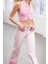 Moda V Yaka Triko Slim Fit Düz Desen Casual Günlük Regular Kolsuz Bluz 4