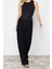Moda Bisiklet Yaka Triko Regular Düz Desen Casual Günlük Regular Kolsuz Bluz 3
