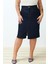 Moda Büyük Beden Kalem Düz Desen Günlük Mini Boy Yırtmaçlı Mini Kalem Denim Etek 2