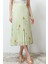 Moda Regular Çiçekli Desen Günlük Maxi Boy Pliseli Saten Kumaş Maxi Boy Dokuma Etek 5