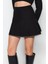 Moda Regular Düz Desen Günlük Mini Boy Mini Pamuklu Triko Etek 4